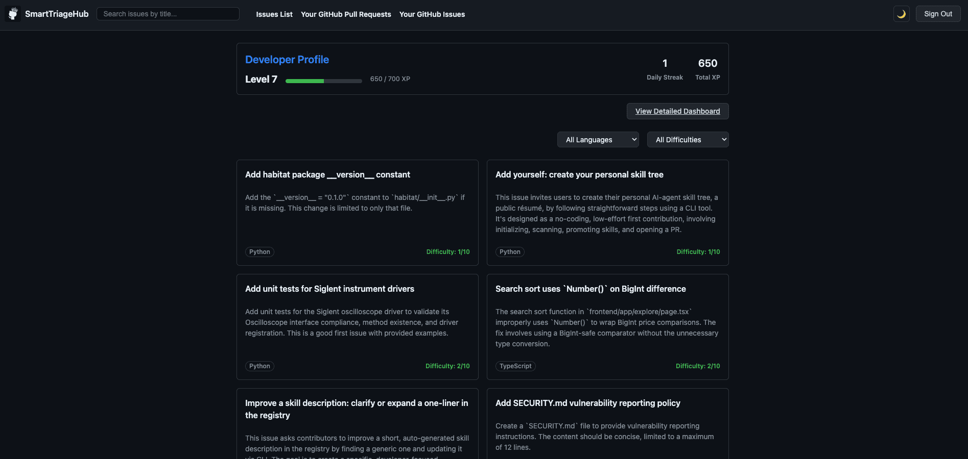 Smart Triage Hub AI Triage
